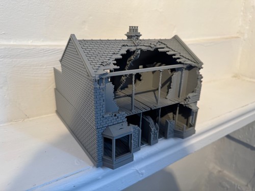 Ruined english houses - english,