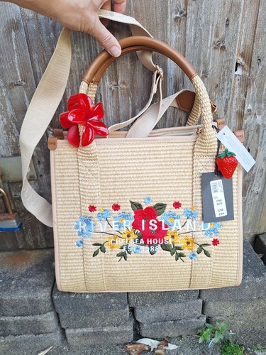 Nwt river island raffia woven - nwt,