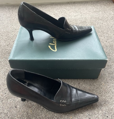 Clarks winkle pickers - winkle, black