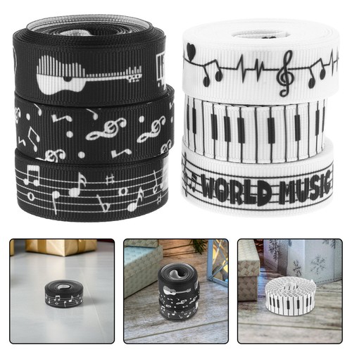 Rolls music note ribbon - , 6
