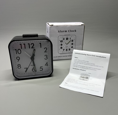 Non ticking silent alarm clock - non,