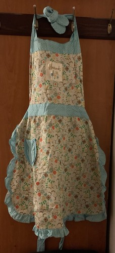 Harrods cotton apron with - harrods,