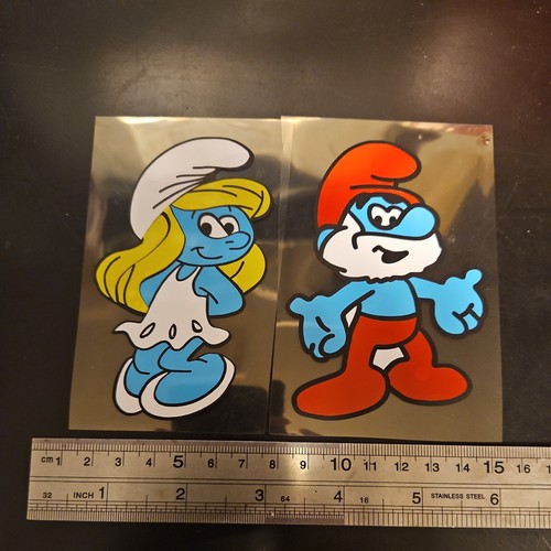 Vinyl sticker smurfette - sticker,