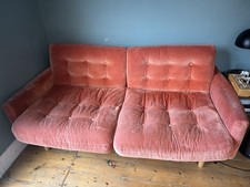 Habitat Orange Velvet Fenner