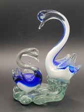 Vintage Beautiful Swans Murano