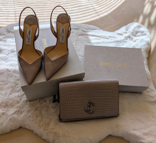 Jimmy choo croc embossed - jimmy,