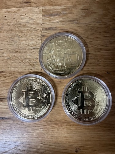 Physical bitcoin novelty - physical￼bitcoin, 3