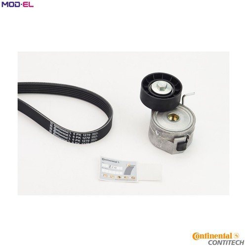 Vribbed belt set 6pk1270k1 for - set,