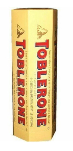 Toblerone bars swiss milk - 6,