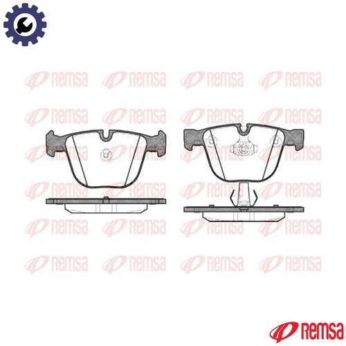 Brake pad set disc - pad,