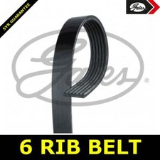 Gates Drive Belt Fan Rib-Belt for FORD TRANSIT 2.2 CHOICE1/2 NO AIRCON RWD