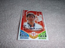 Signed Match Attax  World Cup