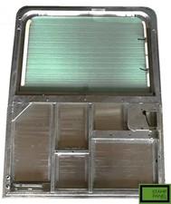 HEATED GLAZED GALVANISED REAR