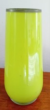 Vintage Lime Green Vase 16cm