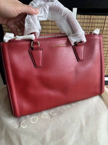 Coccinelle red leather - red,