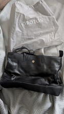 Oroton Womens Oversize Tote bag. Black Defective See Pictures
