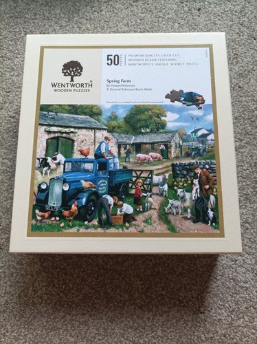 Wentworth wooden jigsaw puzzle - wooden,