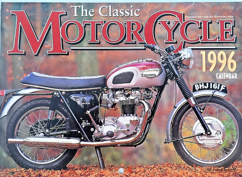 Classic motorcycle calendar - classic,