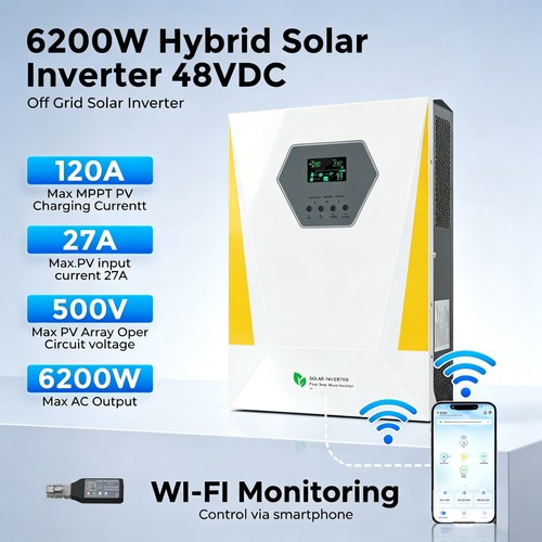6200w 2kw 48v hybrid - 6200w, 6.2kw