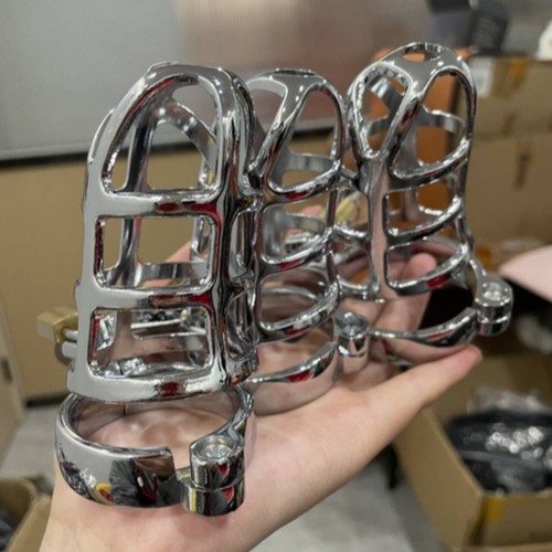 Mesh metal chastity cage male - cage,