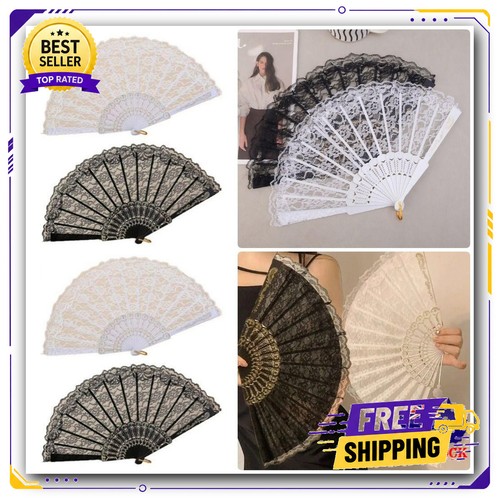 1pcs lolita folding - folding, fan