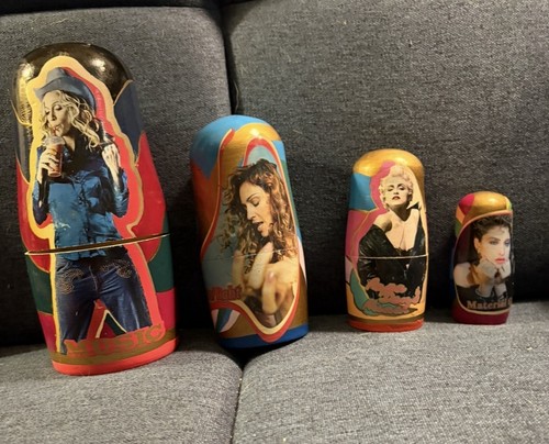 Madonna russian nesting dolls - russian,