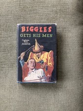 Biggles Gets His Men by W.E. Johns 1950 1st Edition in Dust Wrapper