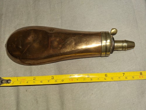 Antique powder flask - antique,