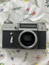Zenit-E SLR Film Camera 35mm Body, Shutter, reel winder and light-meter working.