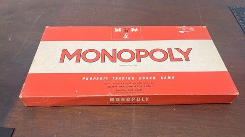 Monopoly vintage 1972 - monopoly,