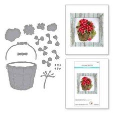 Geranium & Antique Wooden