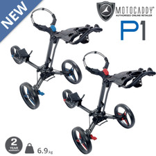 MOTOCADDY P1 COMPACT 3 WHEELED GOLF TROLLEY / 2025 MODEL / ALL COLOURS