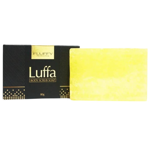 80g fluffy luffa body - luffa, scrub