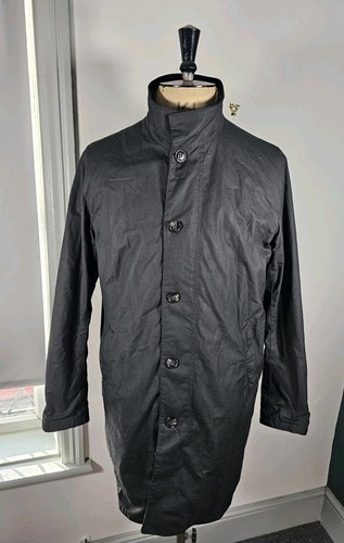 Barbour cobalt wax mac jacket - wax,