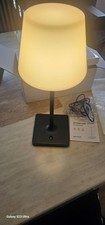 Stylish Outdoor Battery-Operated Table Lamp - Modern Touch Dimmable Design