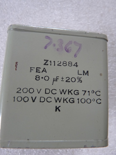Dubilier 8µf 8uf - 8µf, 8mfd