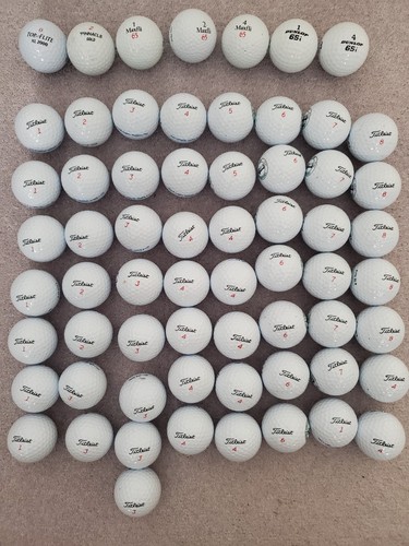 Vintage golf balls set - vintage, 8