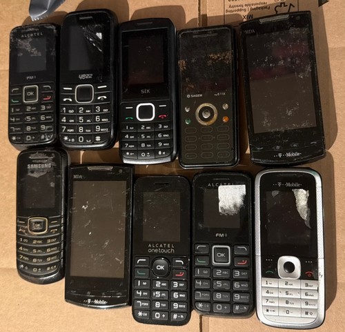 10x mixed mobile phone lot - lot,