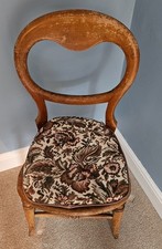 Antique Victorian balloon back