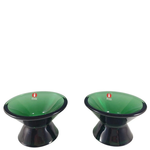 Iittala pair green - green, glass