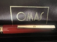 🔴 OMAS Fountain Pen Rinascimento Coral Lacquer 14 KT Gold Nib