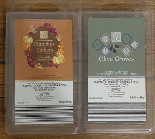 Block wax melts olive - block,