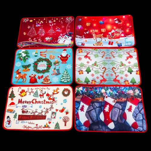 Christmas door mats mix - 3,