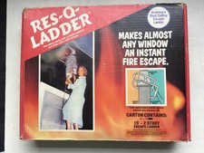 Emergency Fire Escape Ladder 2 Storey (Window Home Portable Length 15’)