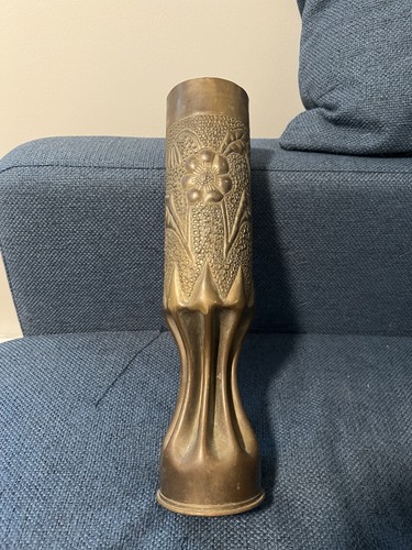 Ww1 ww2 trench art - art, vase
