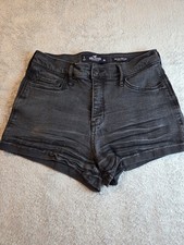Hollister Womens Black Denim