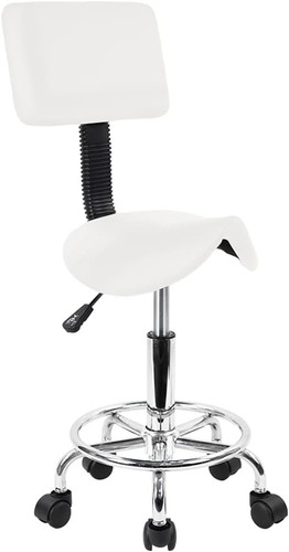 Kktoner saddle stool with foot - stool,