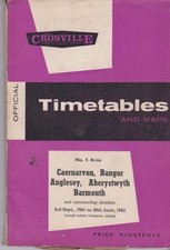 CROSVILLE BUS TIMETABLE BOOK