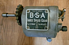 Rare BSA G30-15 V-Twin 3-Speed Gearbox