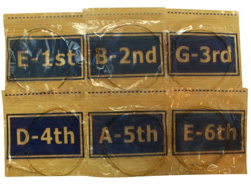 Guitar string sets for